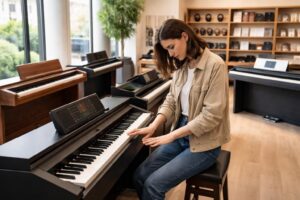 découvrez nos conseils pratiques pour bien choisir votre premier piano numérique, adapté à votre niveau et à votre budget.