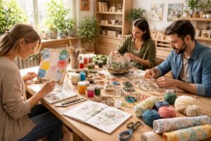 découvrez des idées de loisirs créatifs à faire chez soi pour adultes, faciles et amusantes, pour stimuler votre imagination et occuper votre temps libre.