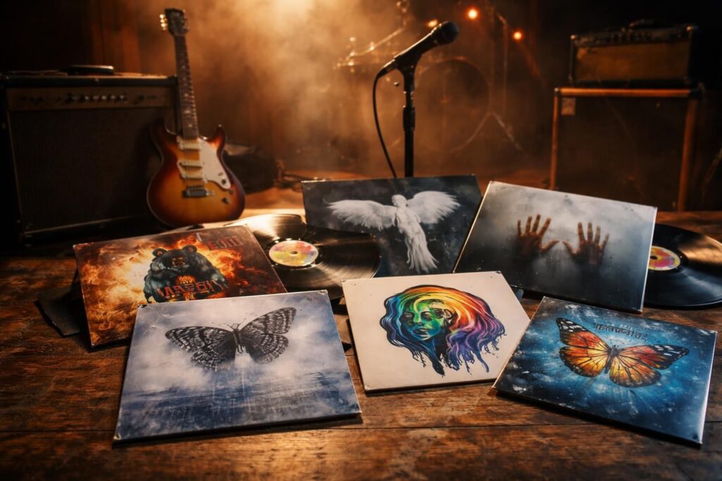 découvrez notre sélection des meilleurs albums rock des années 2000, mettant en avant les groupes et artistes qui ont marqué cette décennie avec leurs sons innovants et intemporels.