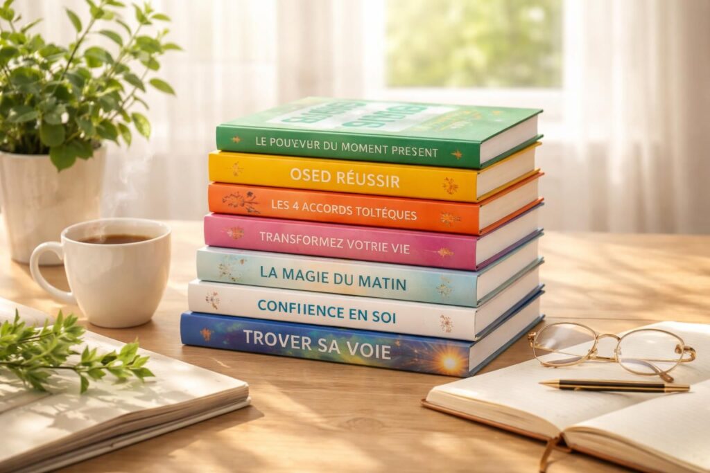 découvrez notre sélection des meilleurs livres de développement personnel pour évoluer, trouver l'inspiration et améliorer votre bien-être au quotidien.