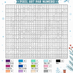 Modèles de coloriage numériques sur le thème de l'hiver avec des designs amusants