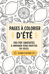 Une collection de coloriages d'été imprimables pour tous.