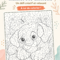 Un coloriage magique rempli de motifs apaisants pour adultes.