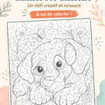 Un coloriage magique rempli de motifs apaisants pour adultes.