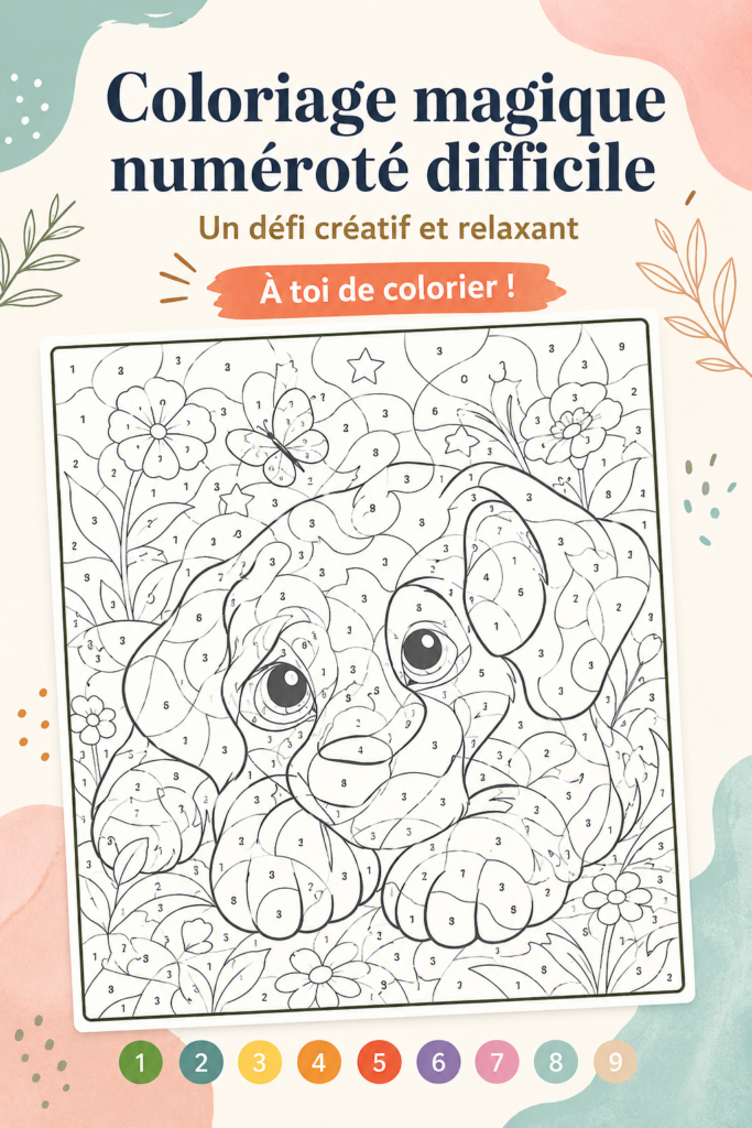 Un coloriage magique rempli de motifs apaisants pour adultes.