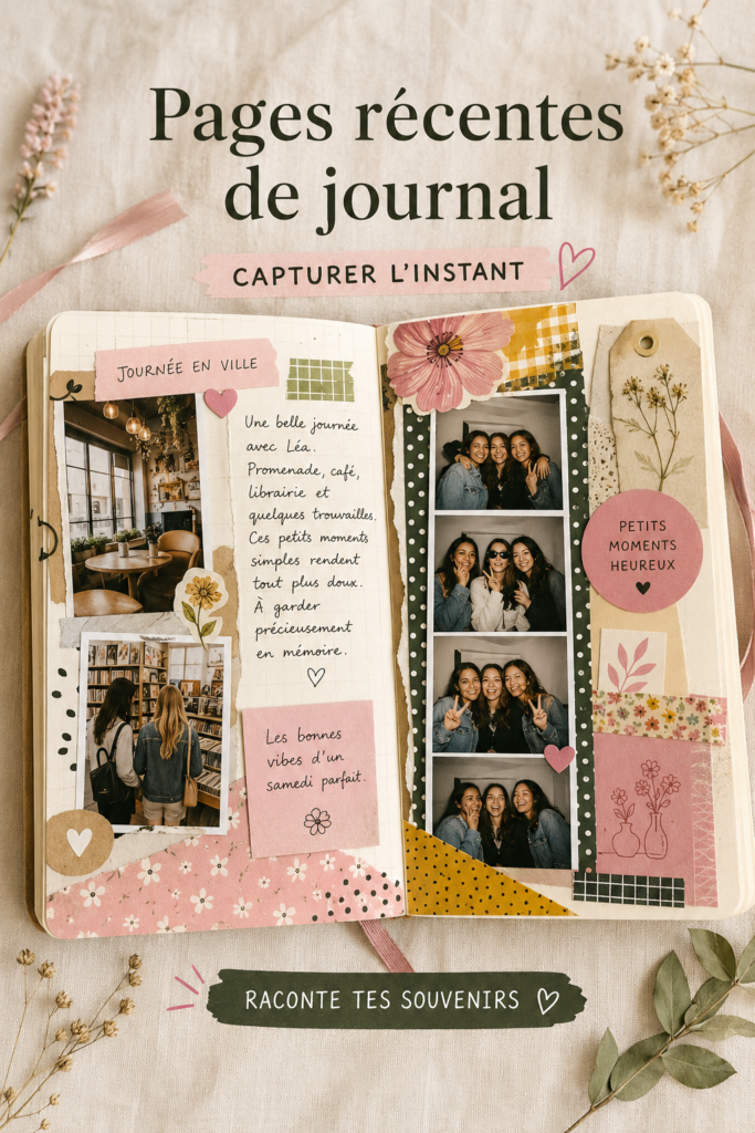 Un aperçu coloré de plusieurs pages de journaux récents et créatifs