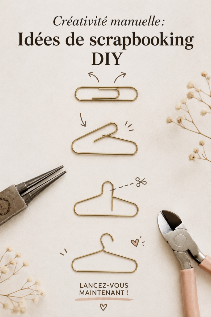 Un album de scrapbooking coloré avec des photos et des décorations créatives
