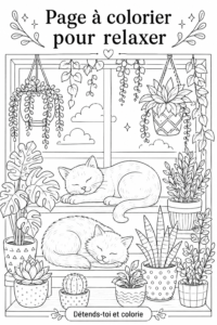 Un adulte colorie paisiblement une page de coloriage apaisante dans un environnement calme.