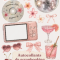 Des stickers vintage à imprimer pour le scrapbooking