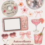 Des stickers vintage à imprimer pour le scrapbooking