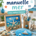 Atelier d'activités manuelles autour du thème de la mer avec des enfants