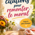 Citations inspirantes sur un fond relaxant
