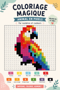 Modèles d'animaux à colorier en style numérique