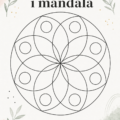 Femme coloriant un mandala coloré pour se détendre