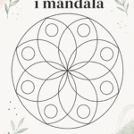 Femme coloriant un mandala coloré pour se détendre