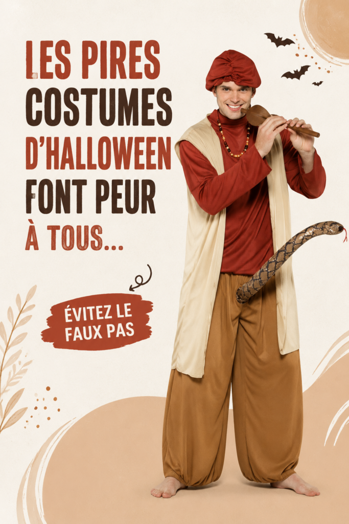 Photo d'un groupe d'amis avec des costumes d'Halloween ratés mais amusants.