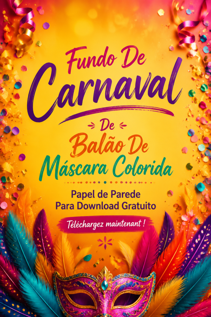 Fonds de carnaval colorés à télécharger pour des créations festives
