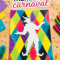 Activités manuelles colorées pour le carnaval avec des enfants
