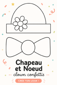 Chapeaux colorés et nœuds festifs pour animer vos événements