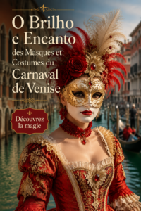 Masques colorés et élégants du Carnaval de Venise