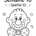 Calendrier illustrant la semaine 10, avec les dates marquées.