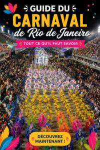 Vue colorée du carnaval de Rio avec des danseurs en costumes traditionnels