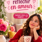 Un collage de citations inspirantes sur l'amour, mettant en avant des phrases célèbres