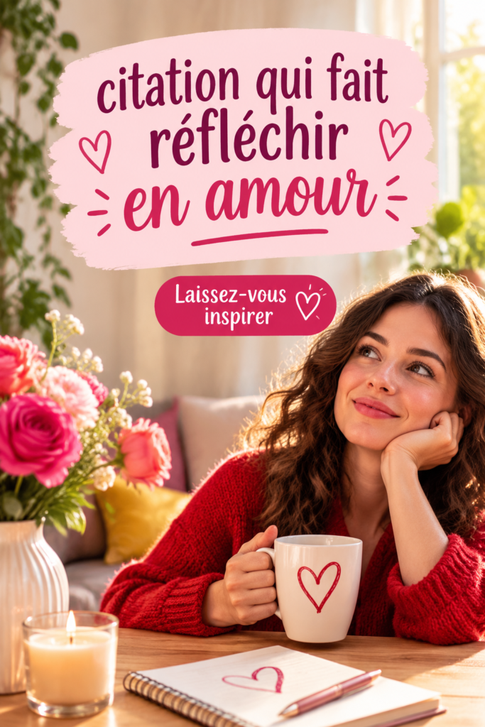 Un collage de citations inspirantes sur l'amour, mettant en avant des phrases célèbres