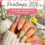 Designs de manucure modernes et colorés pour le printemps 2026