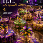 Une table décorée pour une fête décontractée avec des amis