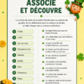 Fiches d'activités pour la Saint-Patrick avec des illustrations colorées