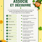 Fiches d'activités pour la Saint-Patrick avec des illustrations colorées