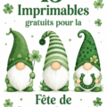 Printables festifs pour la Saint-Patrick avec des motifs traditionnels