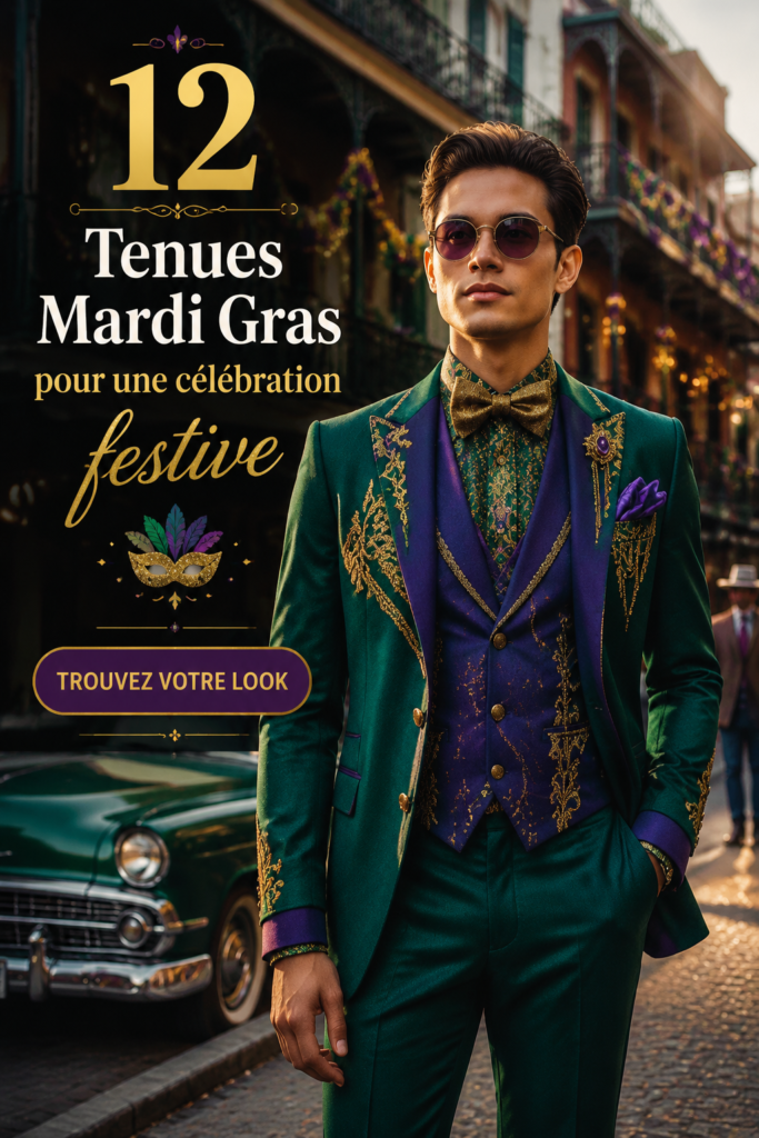 Des tenues colorées pour célébrer Mardi Gras avec style