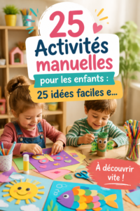 Photo d'enfants réalisant des activités manuelles ensemble