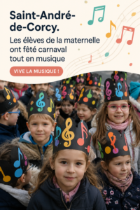 Enfants s'amusant à créer des masques colorés pour le carnaval à l'école.