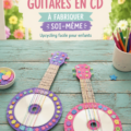 Enfants fabriquant des guitares en CD lors d'un atelier DIY
