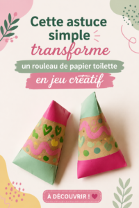 Un rouleau de papier toilette transformé en personnage ludique dans un environnement créatif.
