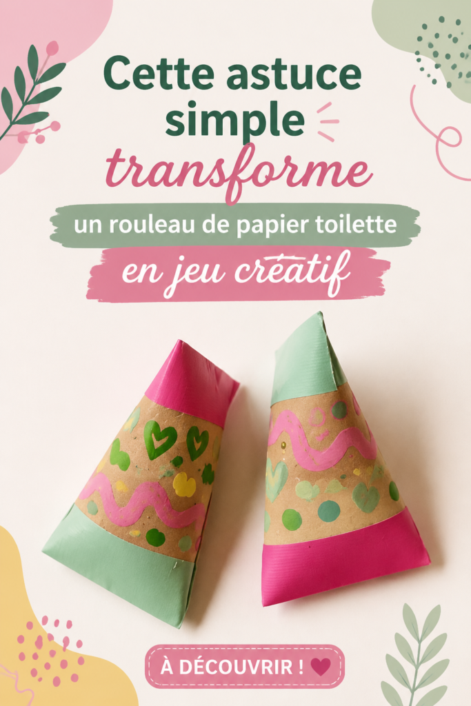 Un rouleau de papier toilette transformé en personnage ludique dans un environnement créatif.