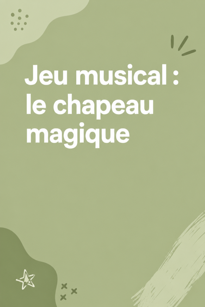 Une soirée animée avec des amis jouant au jeu musical du chapeau magique