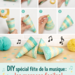 Des maracas colorées faites maison prêtes pour la fête de la musique