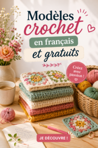 Un assortiment de modèles de crochet gratuits montrant des échantillons de divers projets.