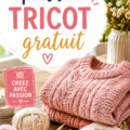 Patrons de tricot gratuits avec échantillons de modèles colorés