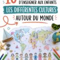 Enfants réalisant des activités créatives inspirées de différentes cultures du monde.