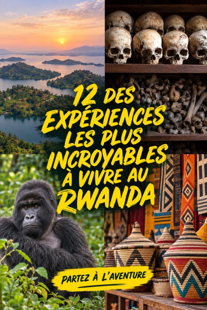 Femmes en train d'explorer des activités créatives au Rwanda dans un cadre naturel