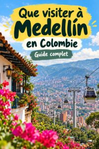 Vue panoramique de Medellin, une ville vibrante et pleine d'activités culturelles.
