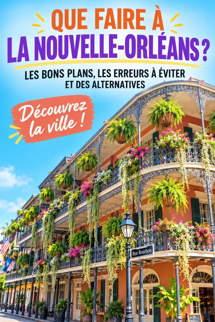 Une scène vivante des rues de La Nouvelle-Orléans avec des artistes de rue en action.