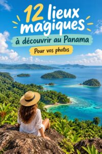 Un panorama de l'une des plus belles plages du Panama, idéale pour les explorations et les photos.