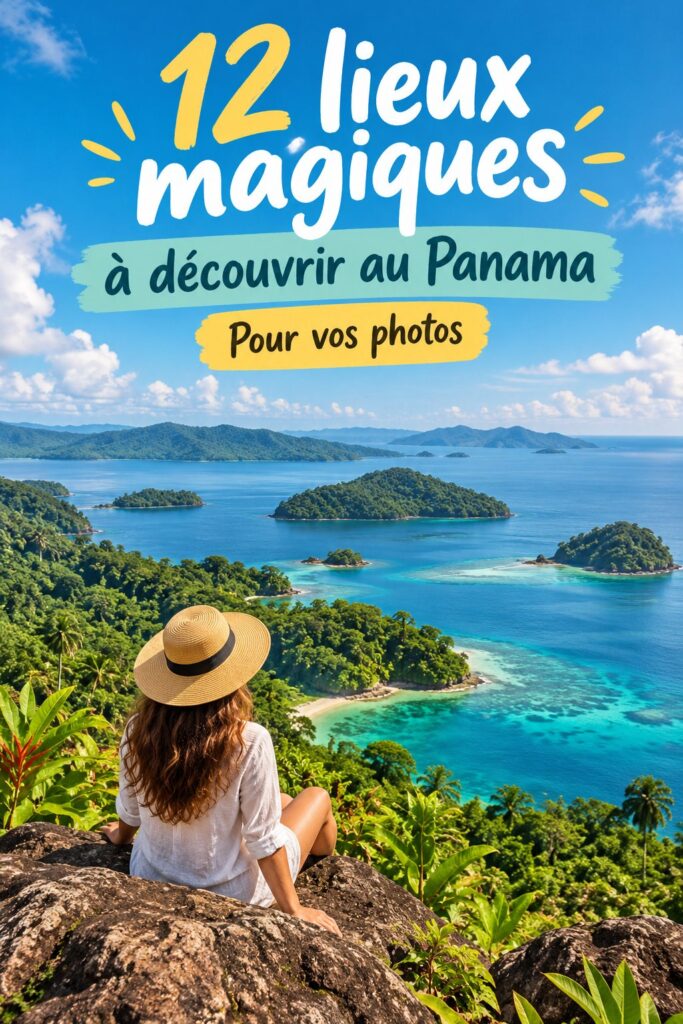 Un panorama de l'une des plus belles plages du Panama, idéale pour les explorations et les photos.