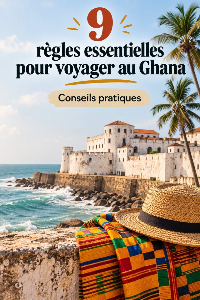 Une vue sur les paysages typiques du Ghana, illustrant la culture emblématique.